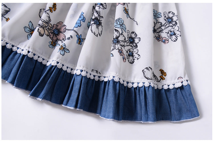 Hot Style New Summer Children's Sleeveless Pleated Sundress