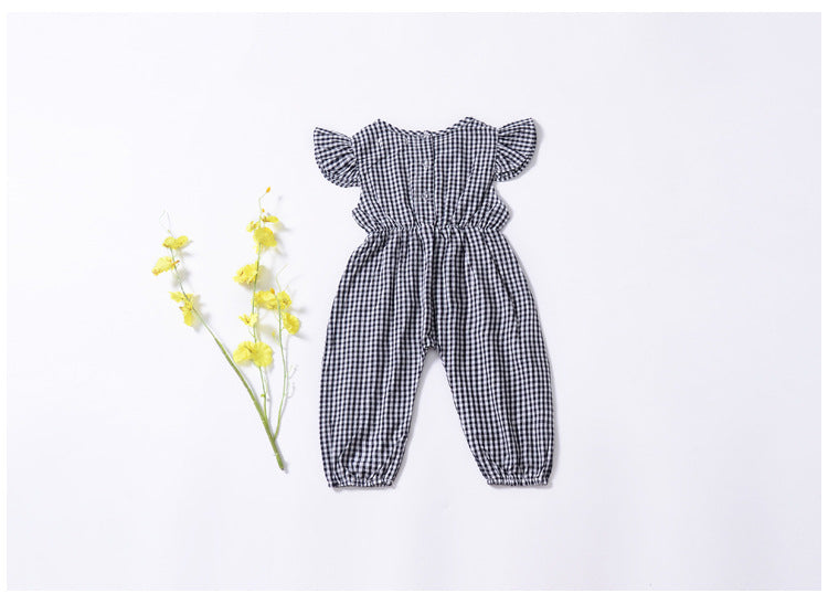 Summer Baby Bow Jumpsuit