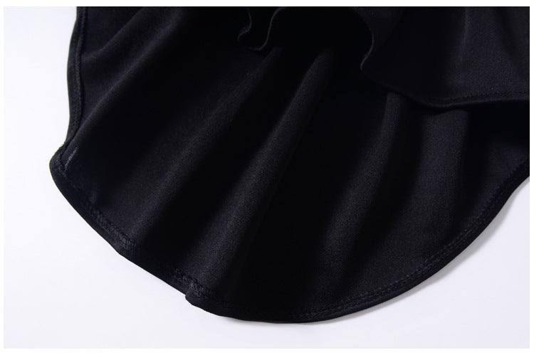 Palace Style Hepburn Irregular Dress