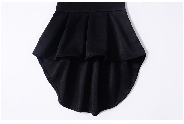 Palace Style Hepburn Irregular Dress
