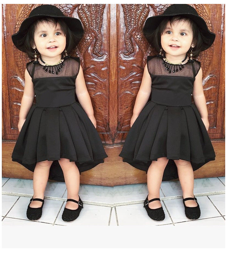 Palace Style Hepburn Irregular Dress