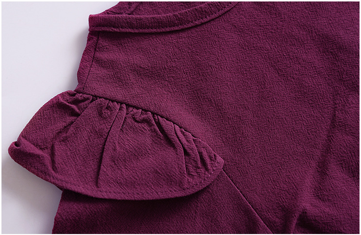 2018 Autumn Pure Cotton Girls Rompers