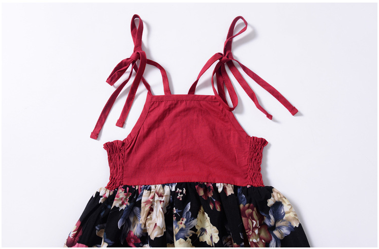 Baby's Front Short Back Long Irregular Fashion Fan Halter Skirt