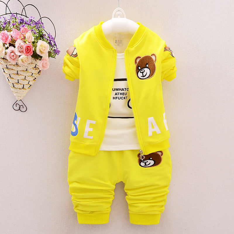 Cartoon Bear 3pcs Sets
