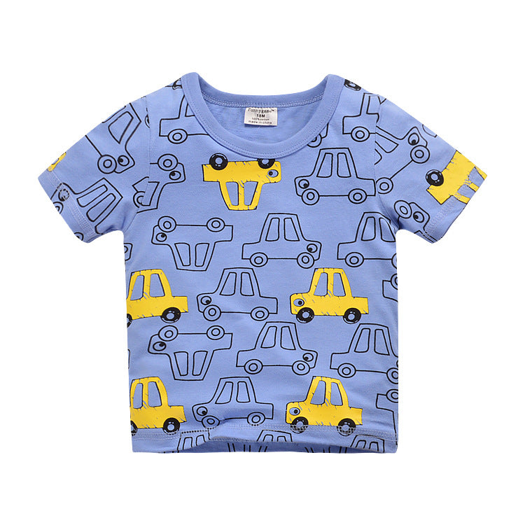 Children's Cotton T-shirt for Medium and Small Children