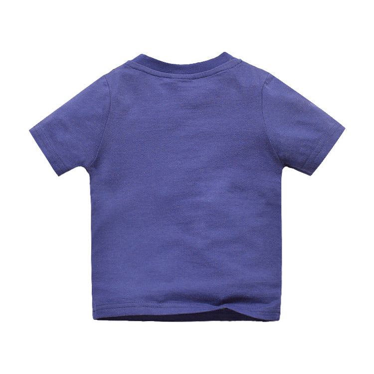 European and American Style Summer T-shirt for Children