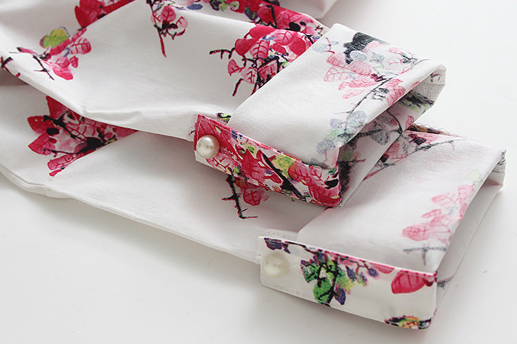 Girls Cotton Cheongsam