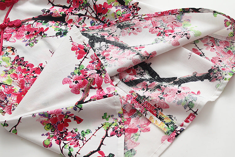 Girls Cotton Cheongsam