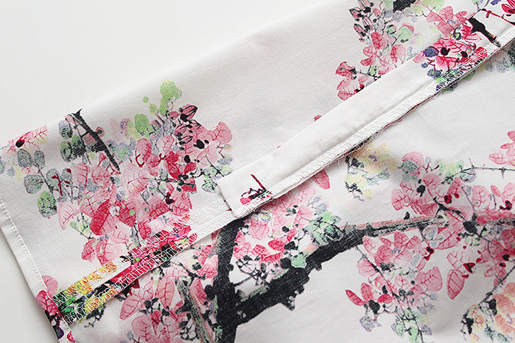 Girls Cotton Cheongsam