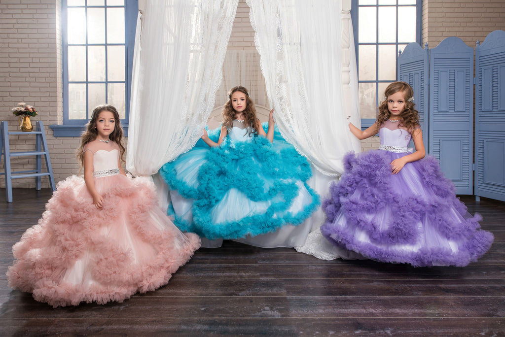 Children's Floor-length Wedding Dresses