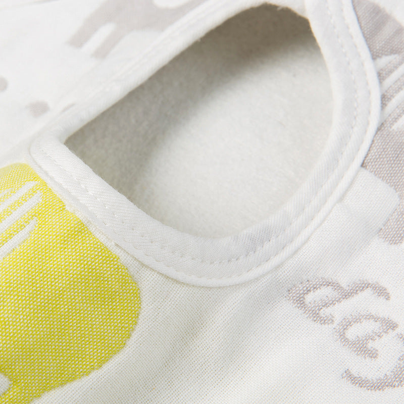 Baby Saliva Towel Six Layer Gauze Petal Bibs
