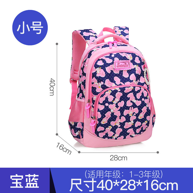 Primary School Girls 1-3-6 Grade Cartoon Cute Children Backpack