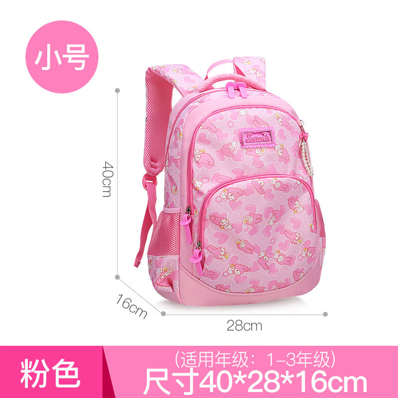 Primary School Girls 1-3-6 Grade Cartoon Cute Children Backpack
