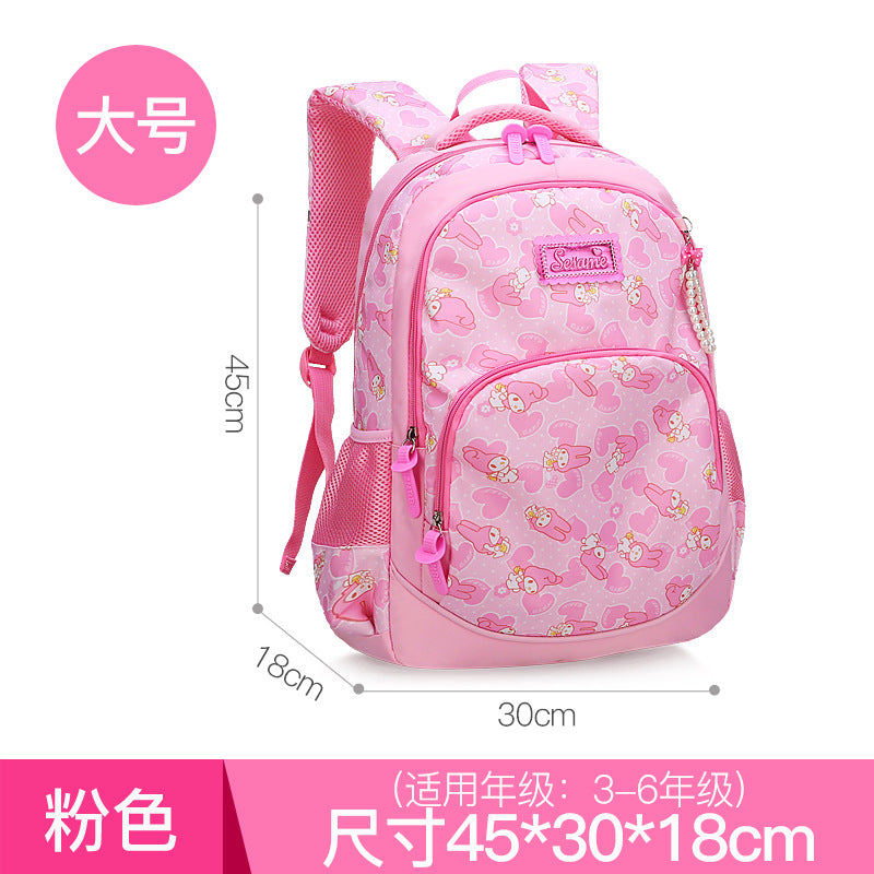 Primary School Girls 1-3-6 Grade Cartoon Cute Children Backpack
