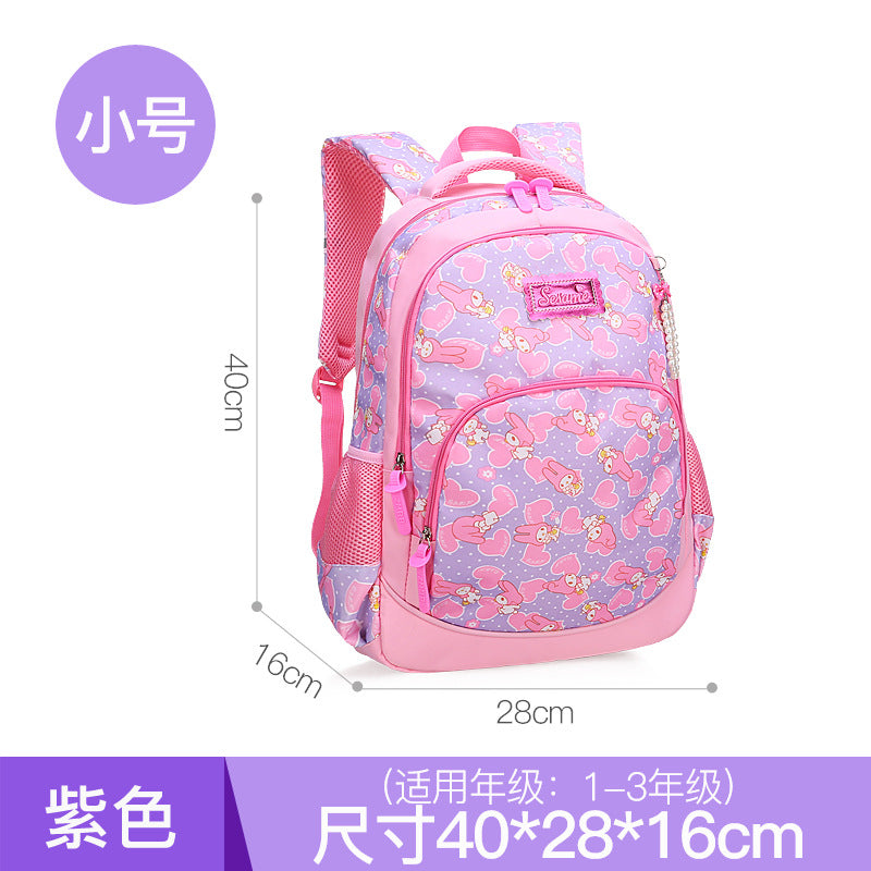 Primary School Girls 1-3-6 Grade Cartoon Cute Children Backpack