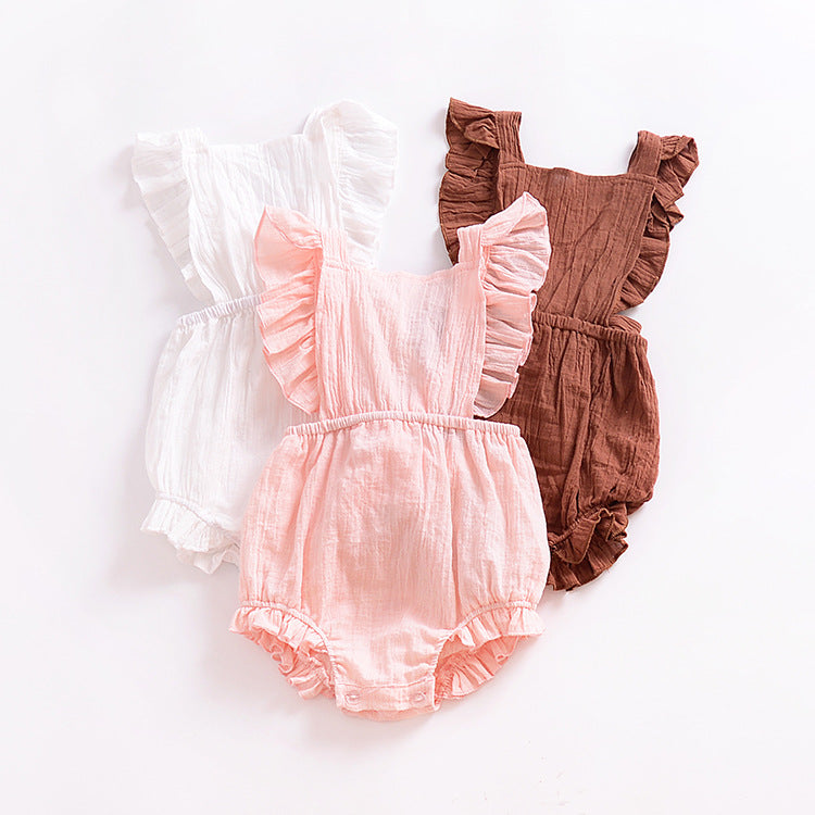 Backless Binding Lace Multi - Color Body Suit