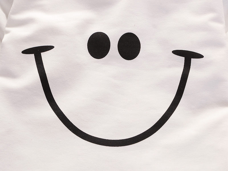 Check Jacket Smiley Long Sleeve Suit