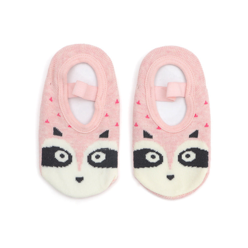 Children's Floor Socks With Anti-slip And Anti-drop Heel