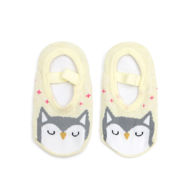 Children's Floor Socks With Anti-slip And Anti-drop Heel