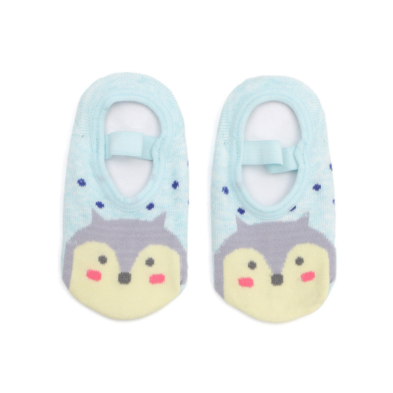 Children's Floor Socks With Anti-slip And Anti-drop Heel