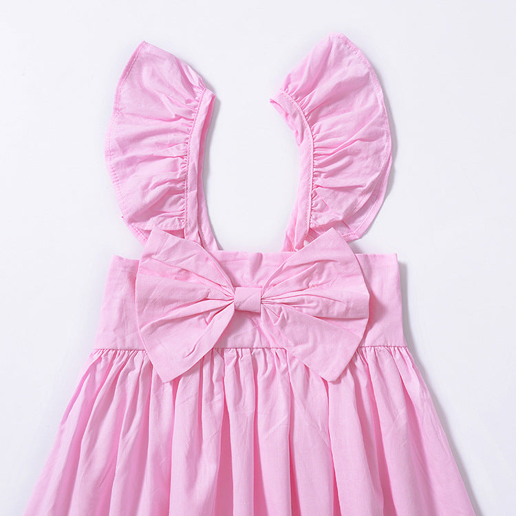 Sleeveless Dress with Bow