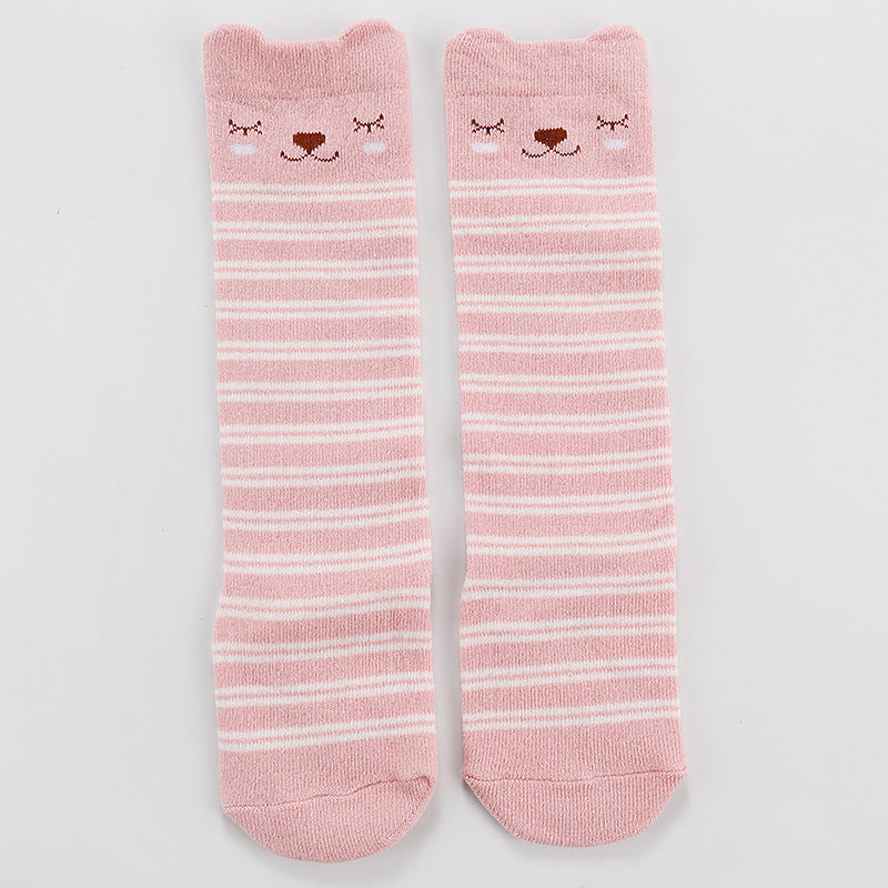 Cartoon Cotton Socks For Children