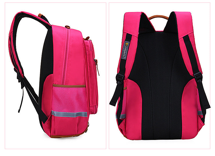 Primary 1-3-6 School Bag Breathable Leisure Backpack