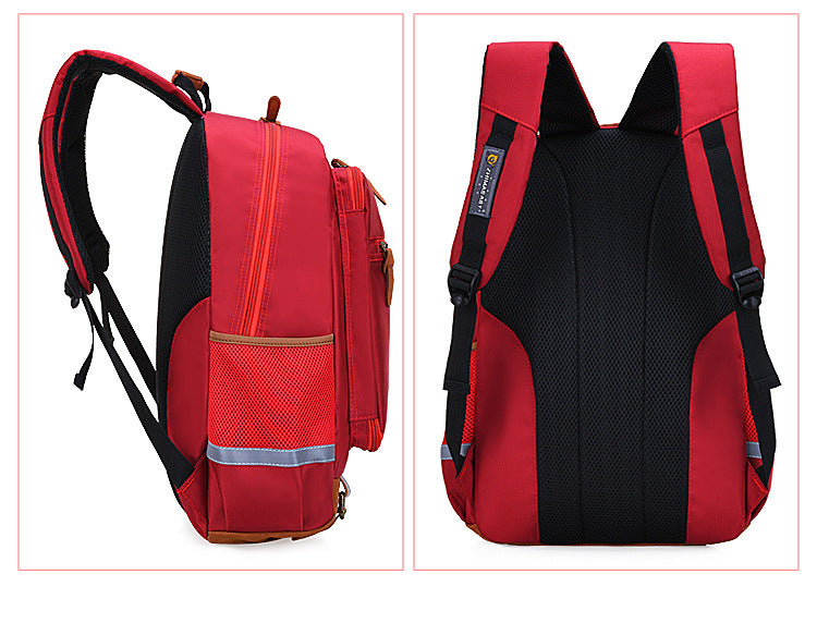 Primary 1-3-6 School Bag Breathable Leisure Backpack